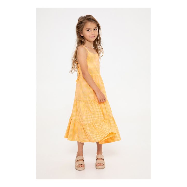 Langes Kleid Mandarine- Produktbild Nr. 1