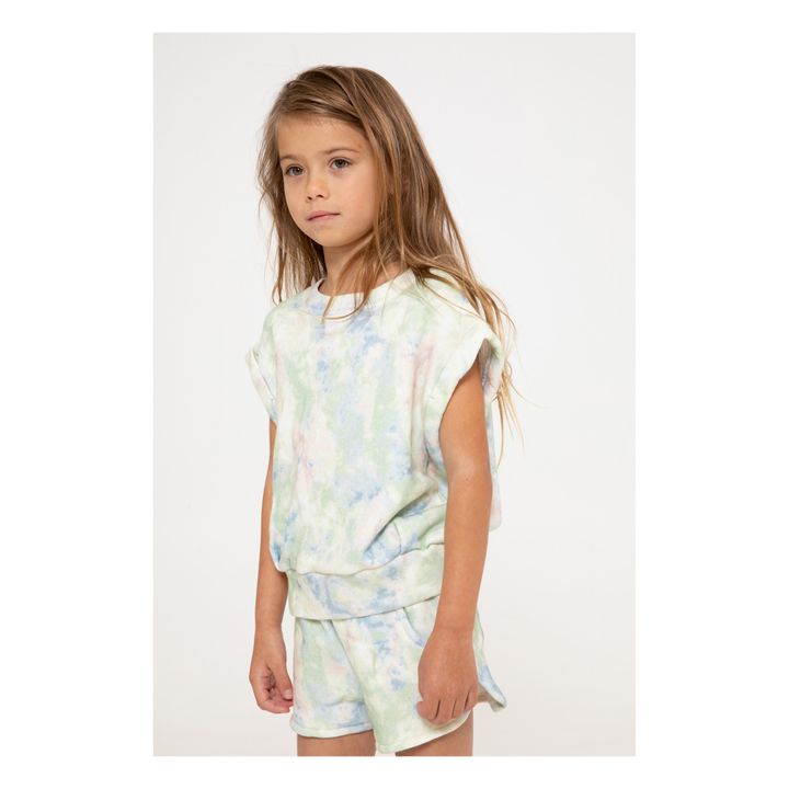 Ärmelloses Top Tie and Dye Rosa- Produktbild Nr. 1