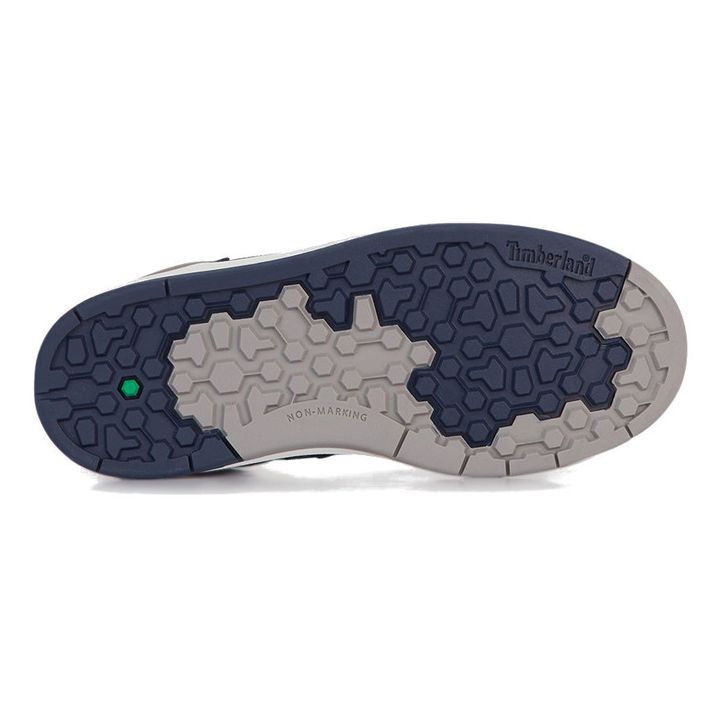 David Square Suede Sneakers | Azul Marino- Imagen del producto n°2