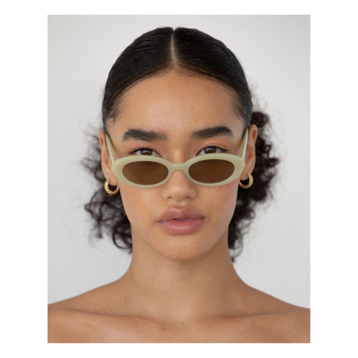 Lunettes de Soleil Sylvie | Vert anis- Image produit n°6