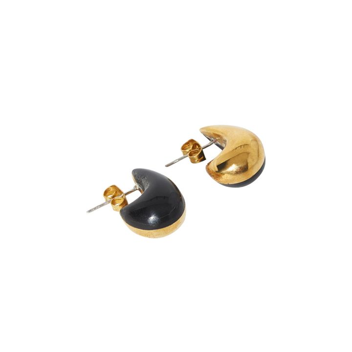 Nene Earrings | Black- Product image n°2