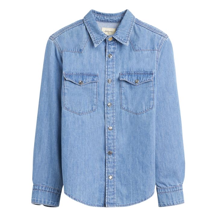 Peio Shirt | Demin- Immagine del prodotto n°0