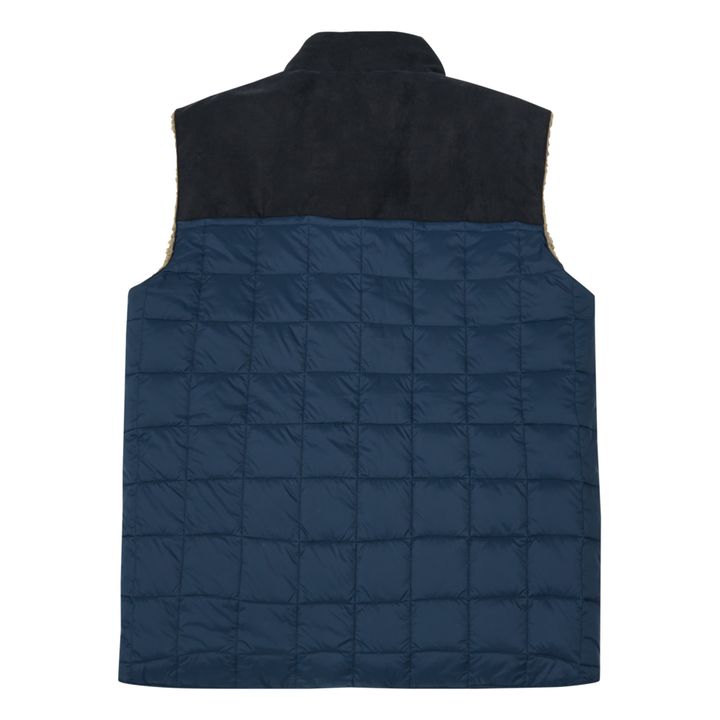 Chaqueta sin mangas reversible - Colección Adulto - Azul Marino- Imagen del producto n°2