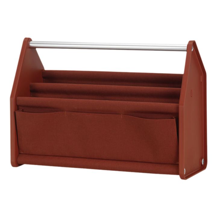 Locker Box Organiser | Rojo ladrillo- Imagen del producto n°0