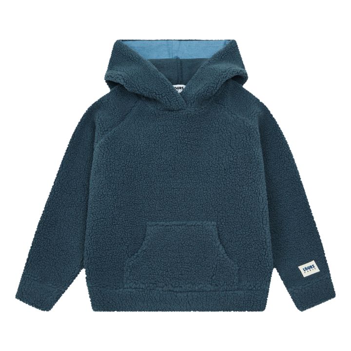 Hoodie Sheepskin | Blau- Produktbild Nr. 0