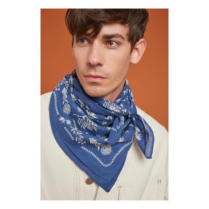 Fular N°568 Azul- Imagen del producto n°1