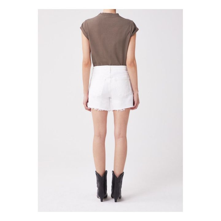 Pantalón corto vaquero Long Parker | Panna Cotta- Imagen del producto n°4