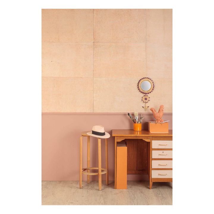 Papier-peint Rayure - Set de 12 feuilles | Rose- Image produit n°0