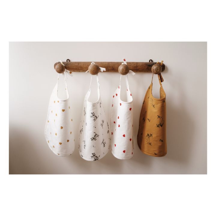 Bavoir Anna faon | Cognac- Image produit n°1