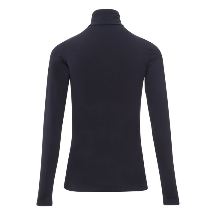Camiseta con cremallera en el cuello Gemini V - Colección Mujer | Negro- Imagen del producto n°1