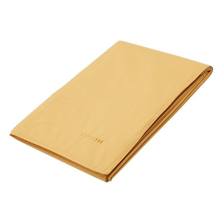 Housse de couette en percale organique | Doré- Image produit n°4