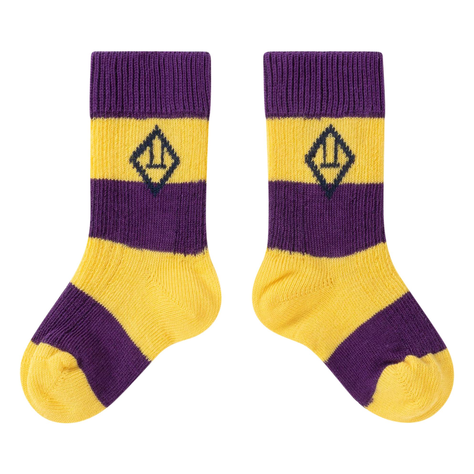Socken Worm Violett- Produktbild Nr. 0