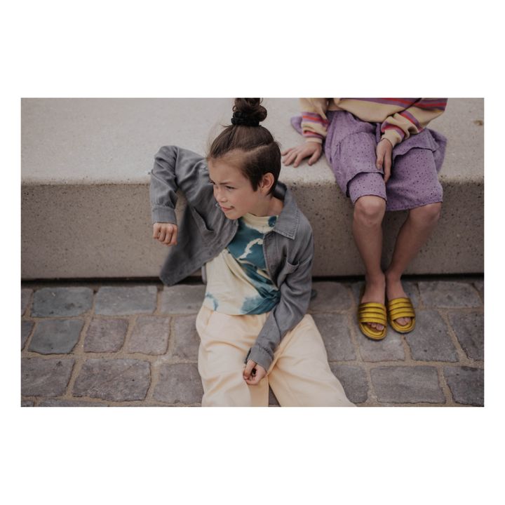 Robe Coton Bio Violet- Image produit n°2
