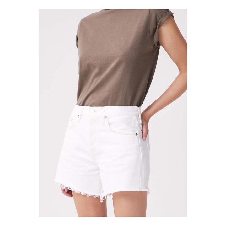 Pantalón corto vaquero Long Parker | Panna Cotta- Imagen del producto n°2