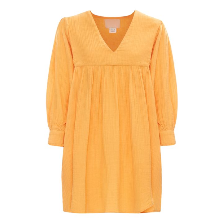 Kleid Addison Baumwollgaze Orange- Produktbild Nr. 0