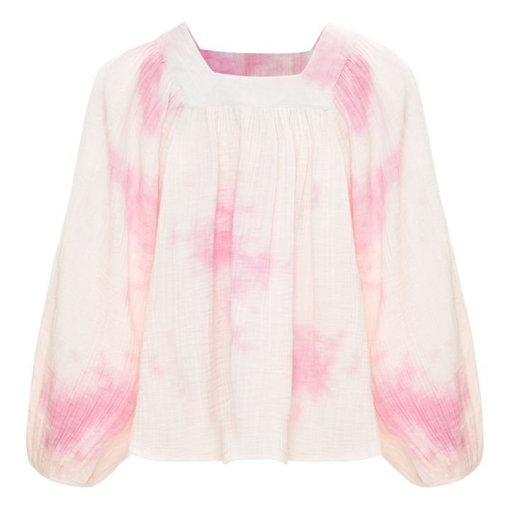 Bluse Carrie Mae Poet Tie and Dye Rosa- Produktbild Nr. 3
