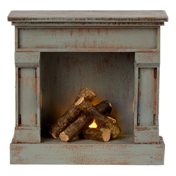 Fireplace | Grey blue- Product image n°0