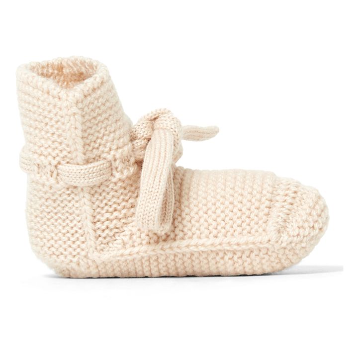 Chaussons en Mérinos | Sable- Image produit n°0