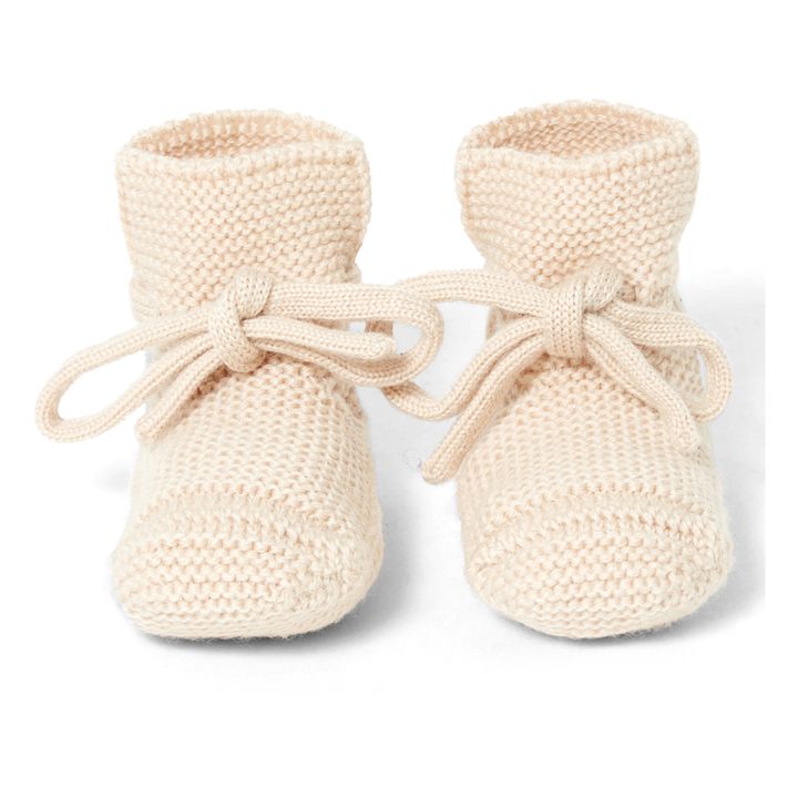 Chaussons en Mérinos | Sable- Image produit n°3