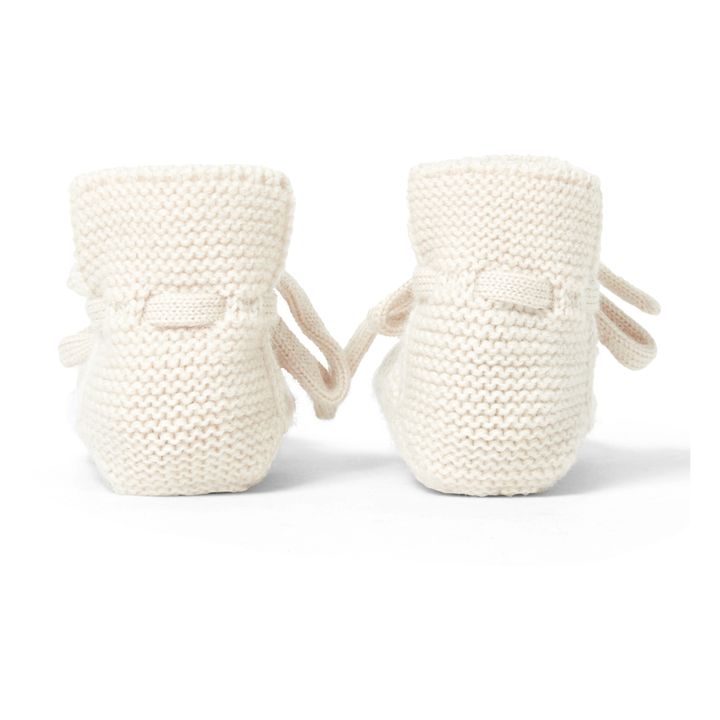 Chaussons en Mérinos | Ecru- Image produit n°4