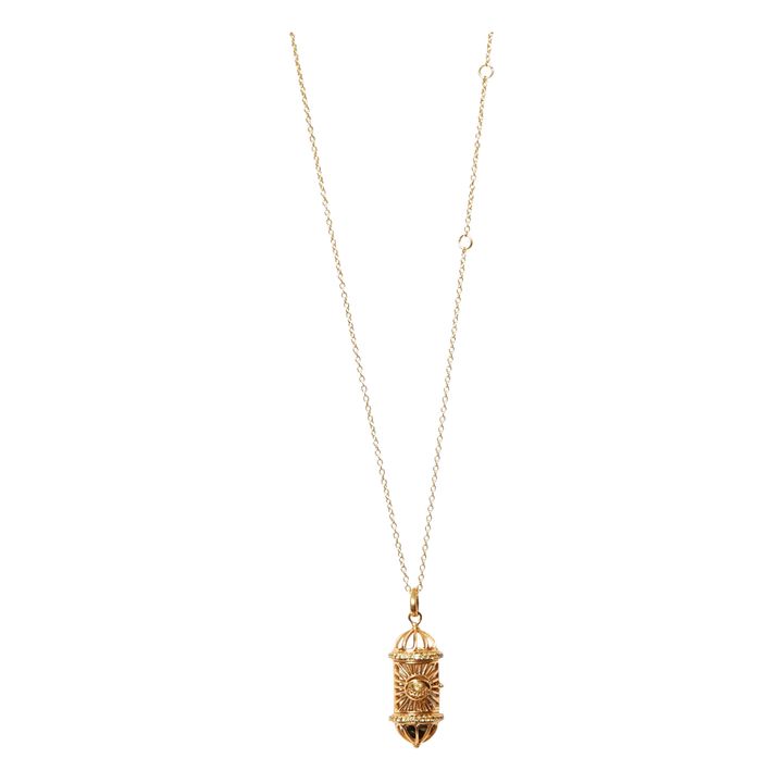 Aleph Saphire Necklace | Giallo- Immagine del prodotto n°3