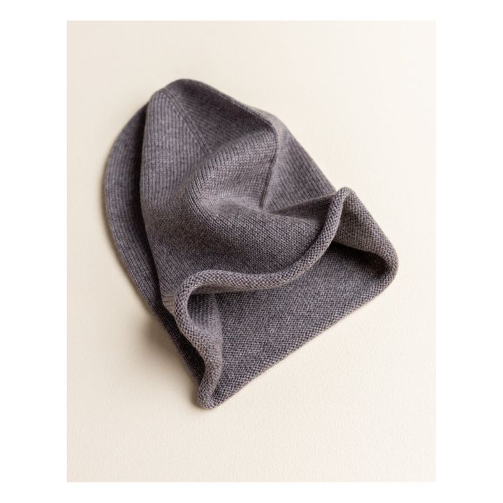 Efa Merino Wool Beanie | Gris Ratón- Imagen del producto n°2