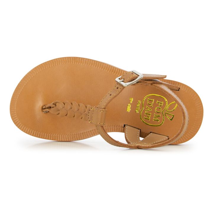 Sandalias Plagette Antic Tong | Camel- Imagen del producto n°2