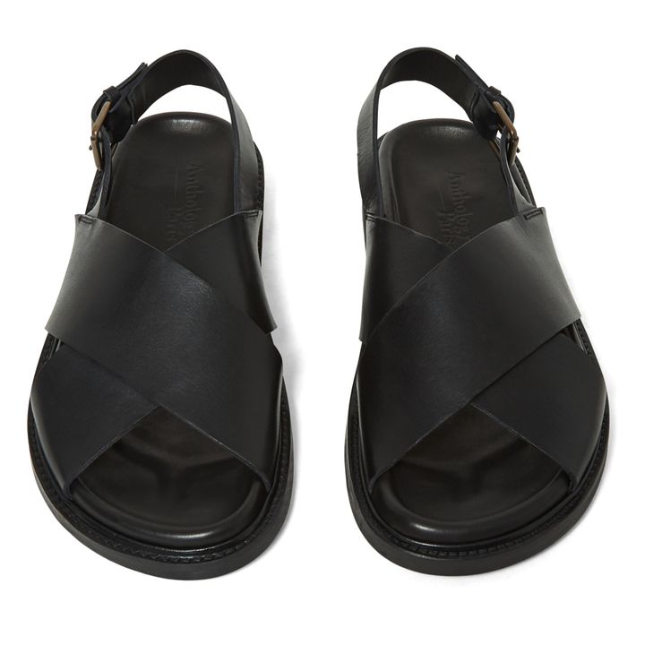 Sandales Yoko Cuir | Noir- Image produit n°3