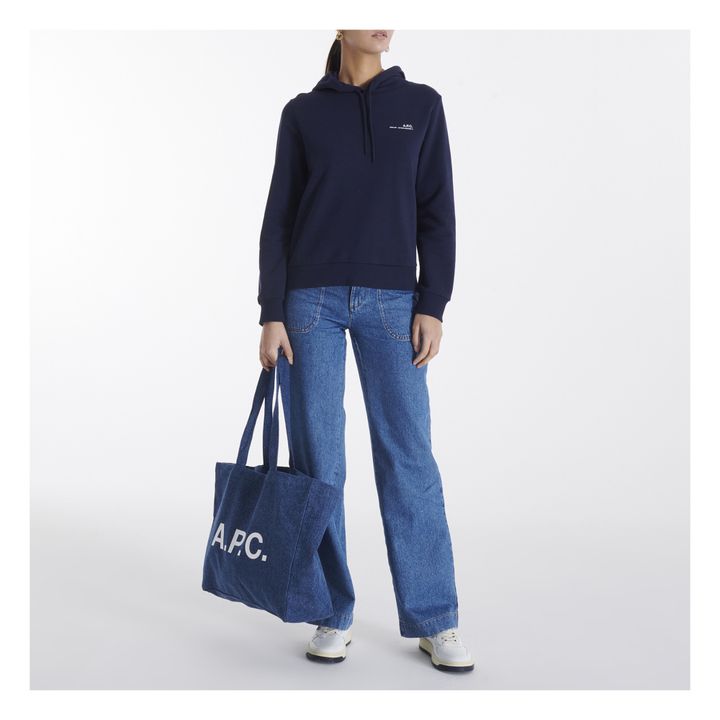 Sweatshirt Hoodie Item F | Navy- Produktbild Nr. 1