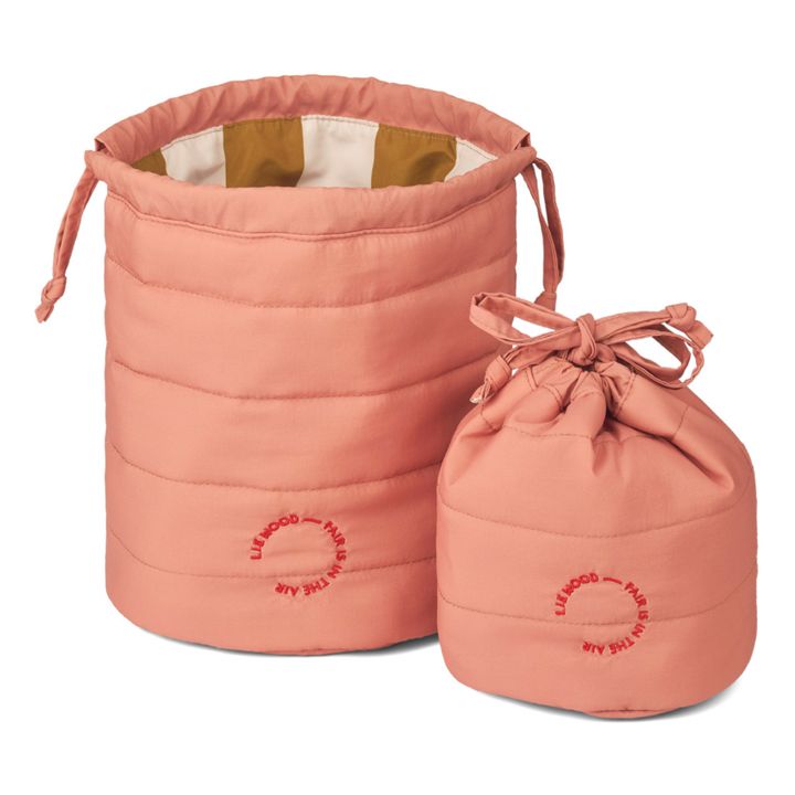 Contenitori porta-oggetti, modello: Luan - Set di 2 | Rosa- Immagine del prodotto n°0
