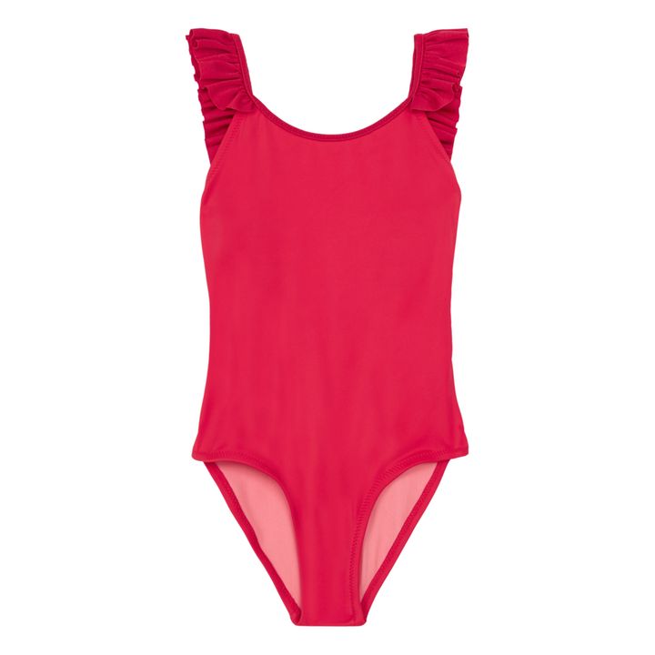 Bora Bora Recycled Fibre Swimsuit Cherry red- Product image n°0