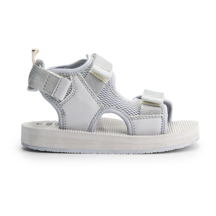 Sandales à Scratchs Recyclées | Gris- Image produit n°0