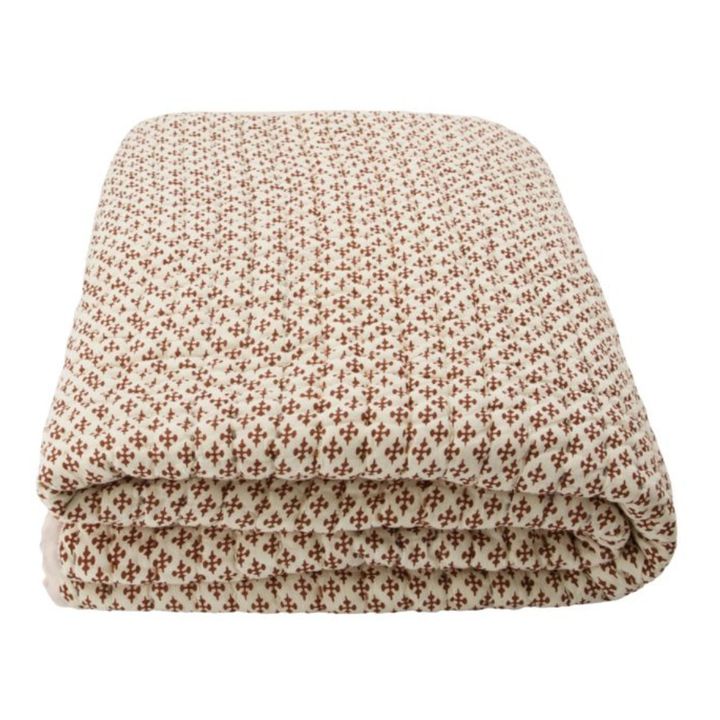 Manta Quilted Nero Camel- Imagen del producto n°0