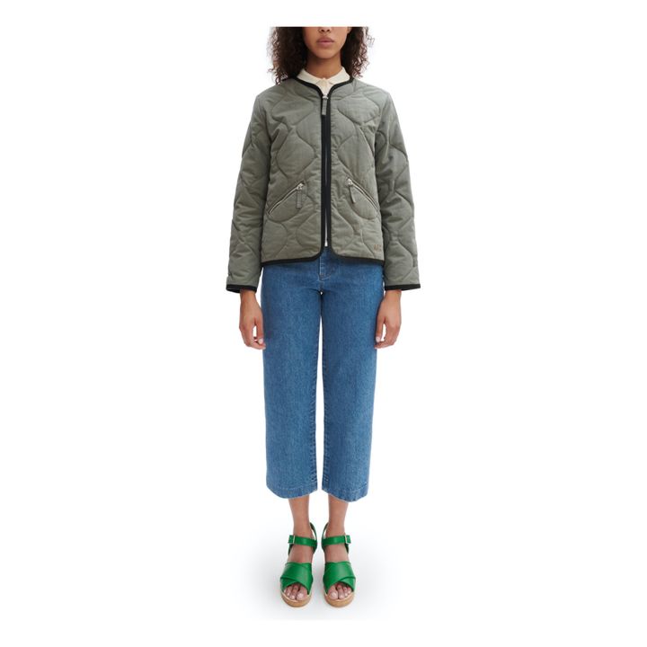 Nath Jacket | Khaki- Product image n°1