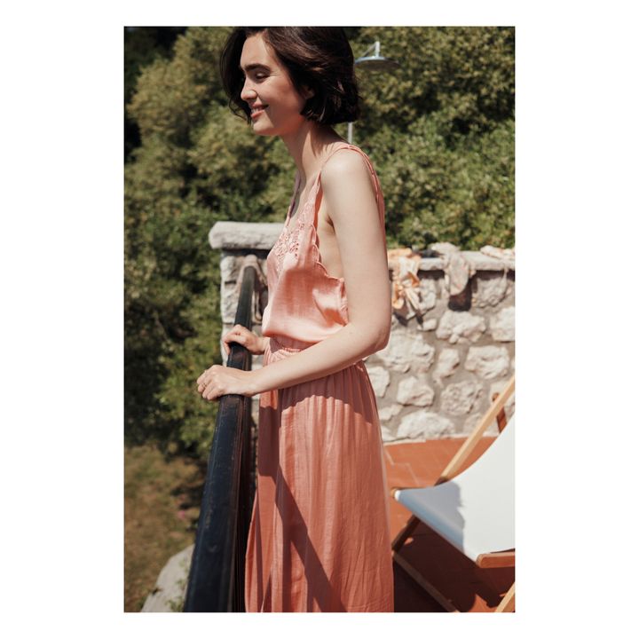 Rock aus Tencel Mara - Damenkollektion - Rosa- Produktbild Nr. 3