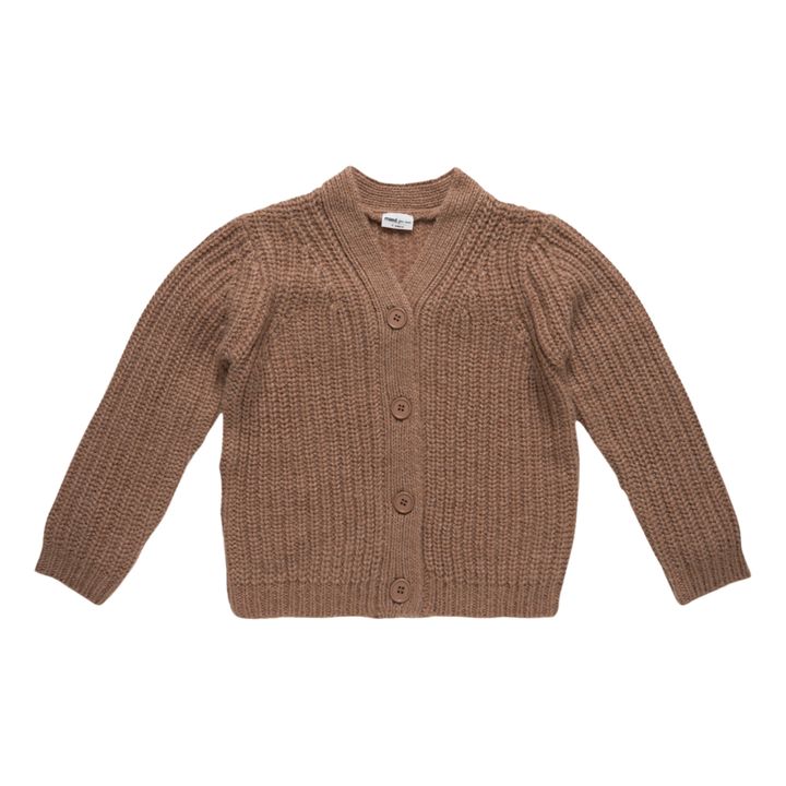 Cardigan Gibbon | Marron- Image produit n°0