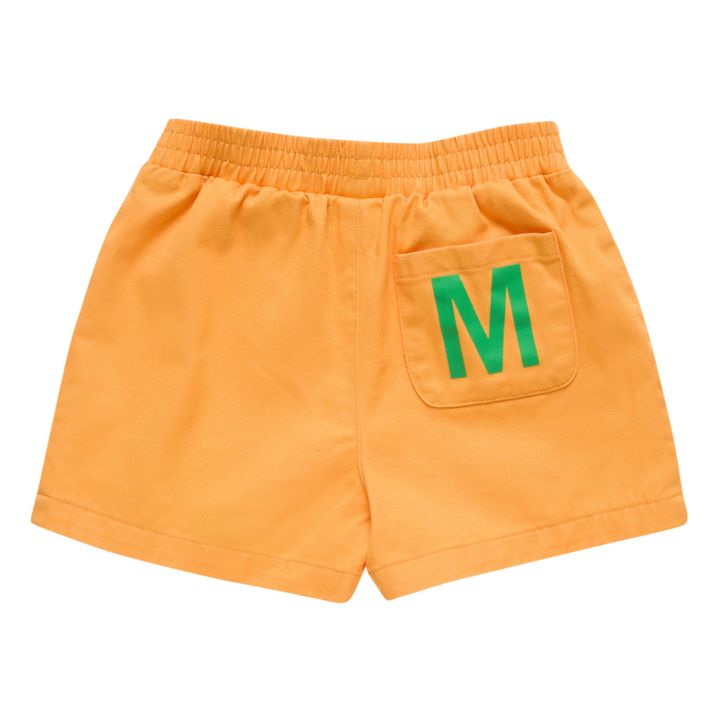 Goldfish Organic Cotton Shorts Orange- Product image n°1