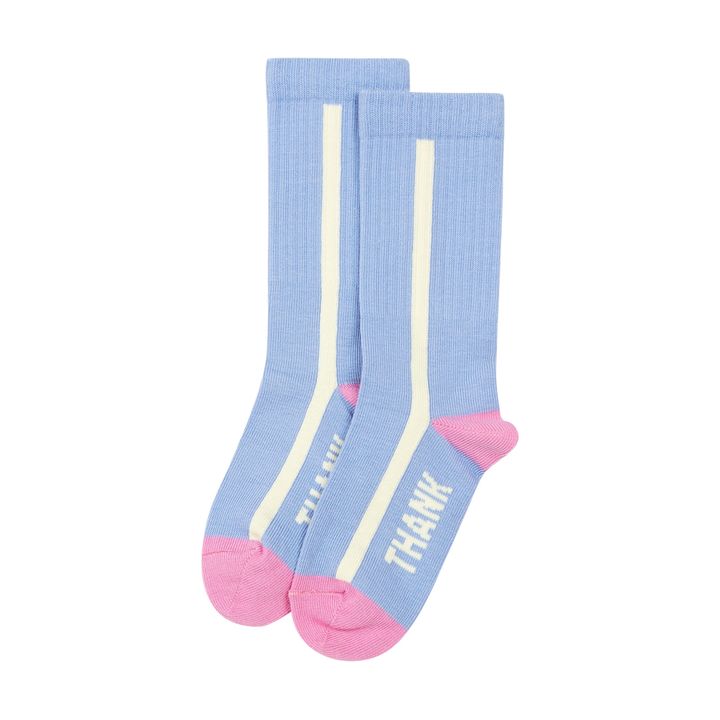 Socken 2er-Pack Palmsmile&Thank Youth | Weiß- Produktbild Nr. 3