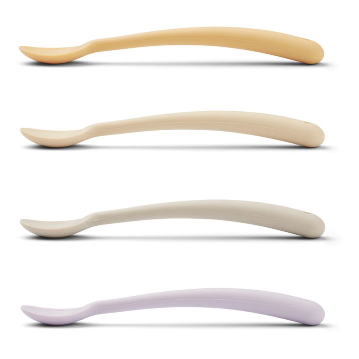 Sive Silicone Spoons - Set of 4 | Amarillo palo- Imagen del producto n°2