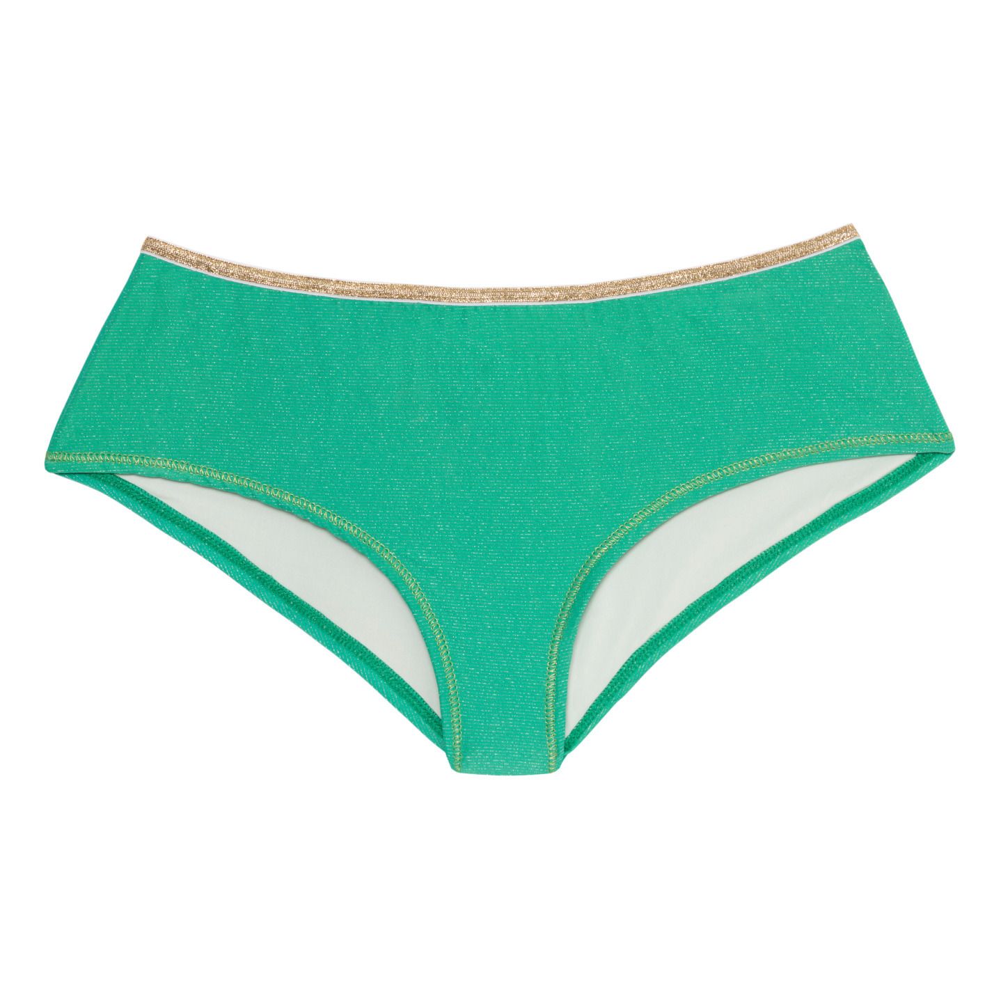 La Nouvelle Eugénie Bikini Bottoms Green Smallable