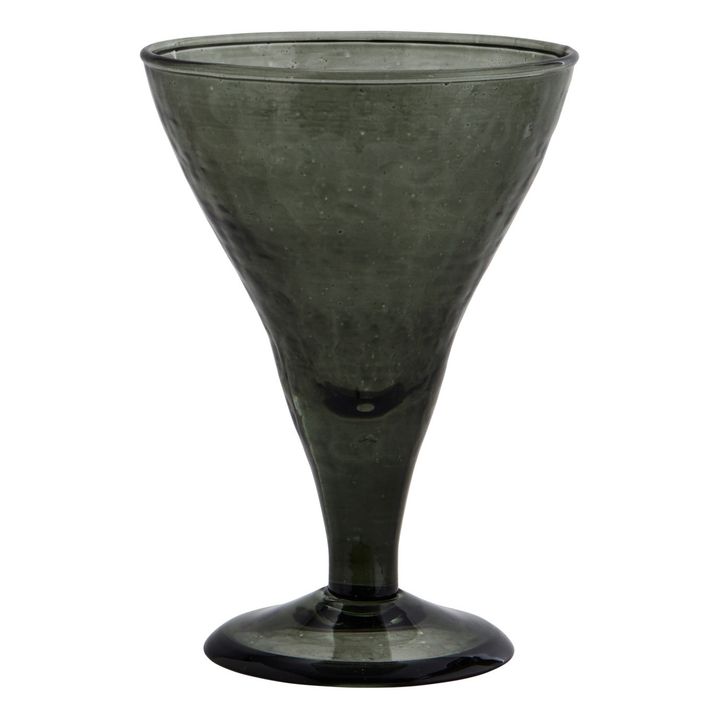 Vaso de cocktail martillado | Verde Oscuro- Imagen del producto n°0