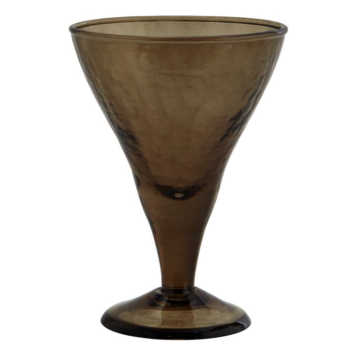 Hammered Cocktail Glass Brown- Product image n°0