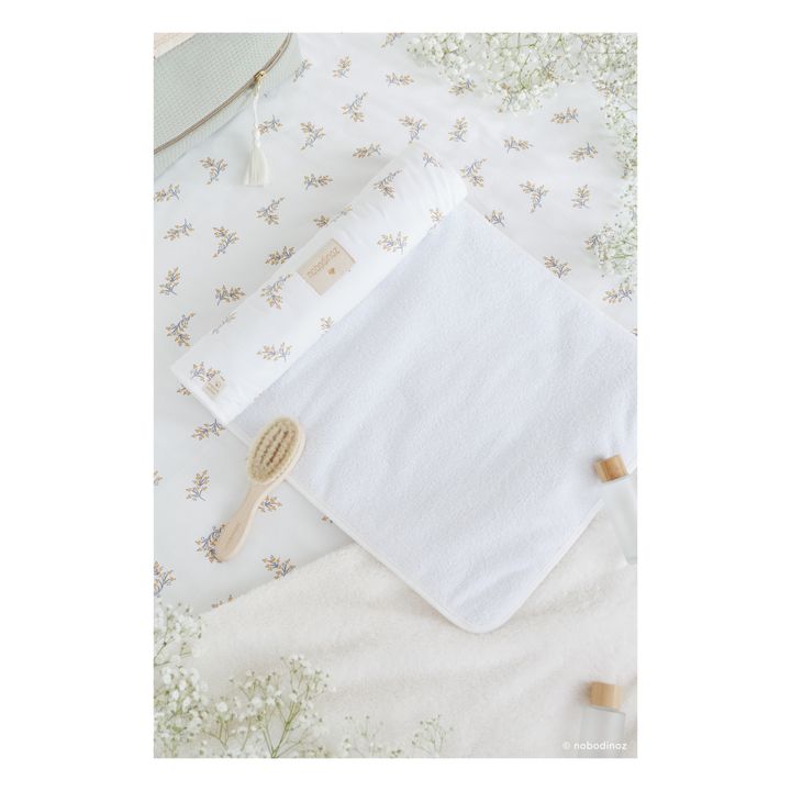Nomad Flore Organic Cotton Changing Mat | Cream- Product image n°2