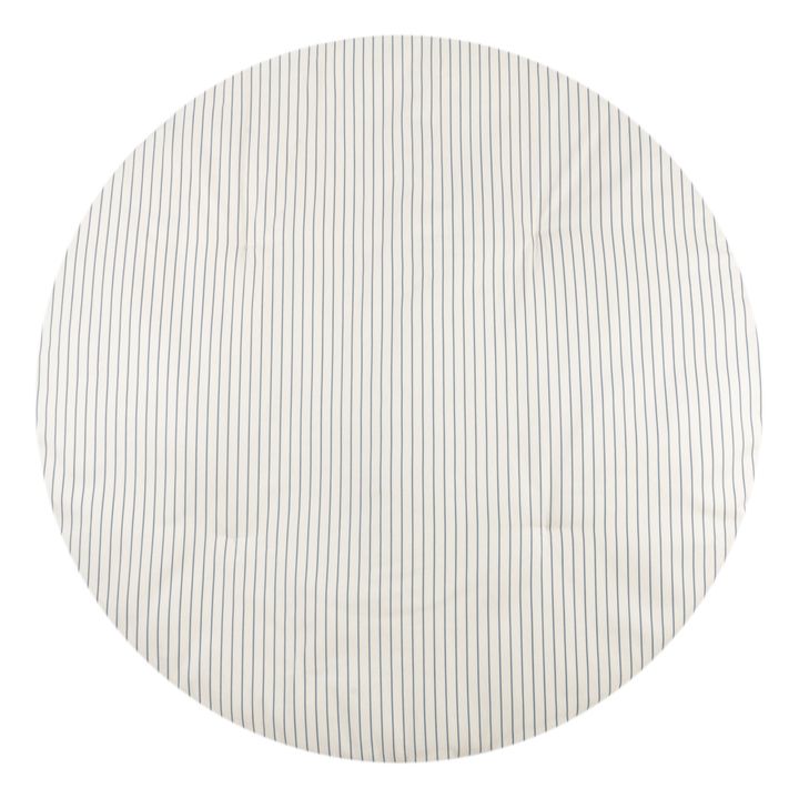 Fluffy Organic Cotton Playmat | Blue- Product image n°0