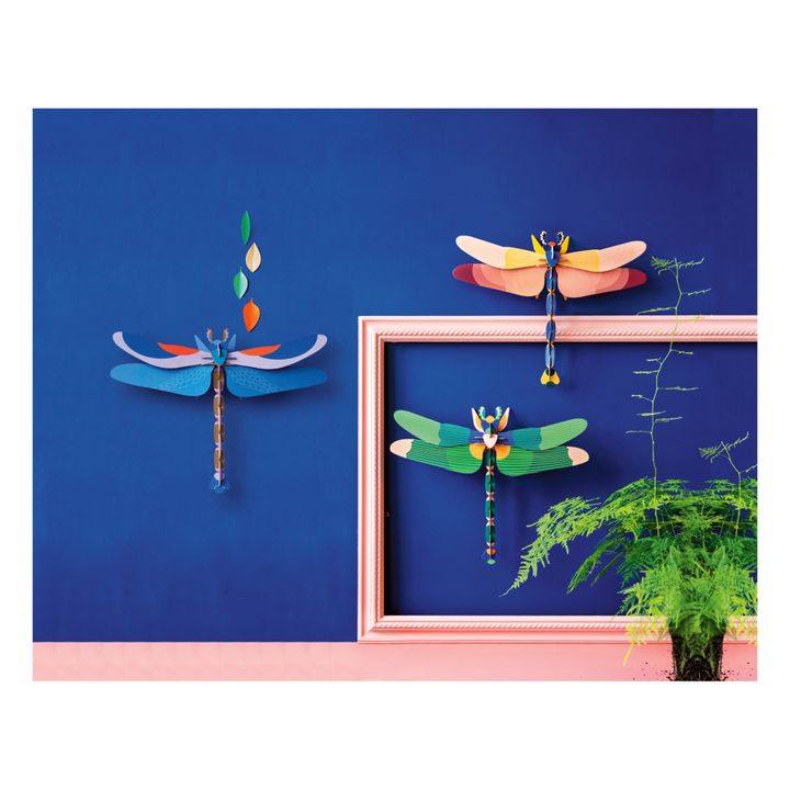 Decorazione da parete, modello: Libellula | Blu- Immagine del prodotto n°3