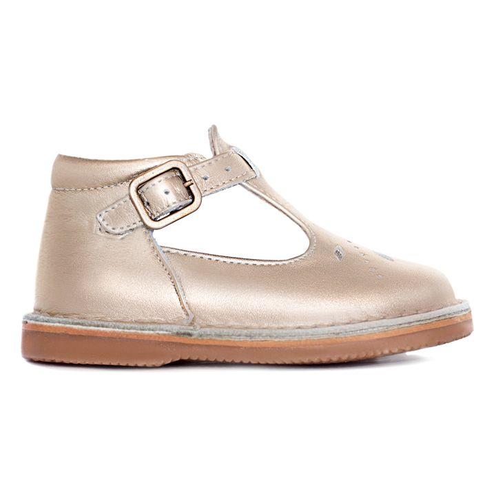 Mid Openwork Mary Janes Bronce- Imagen del producto n°0