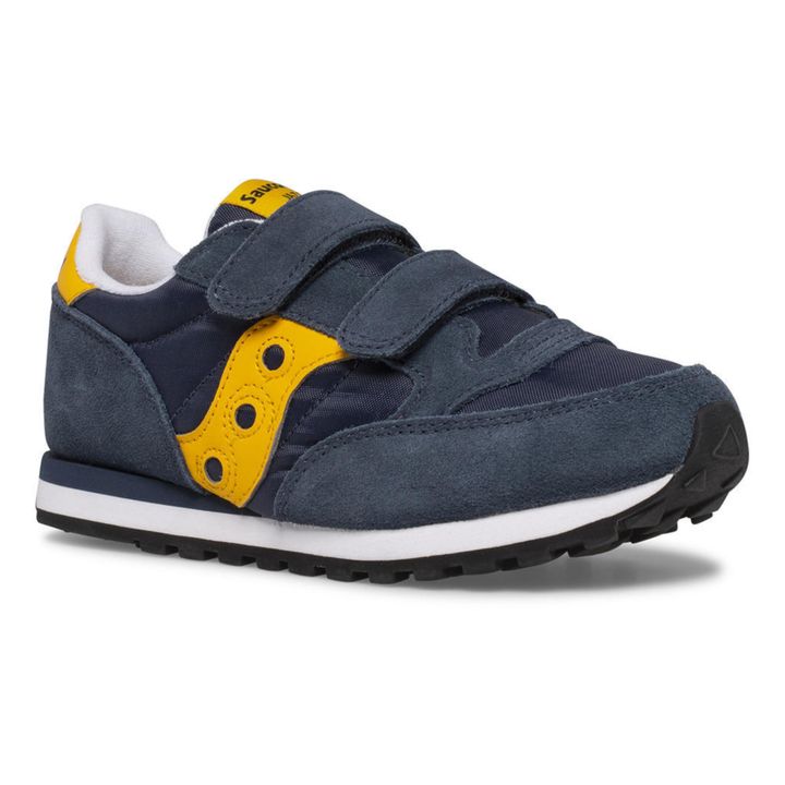 Jazz Double Velcro Sneakers | Navy blue- Product image n°0