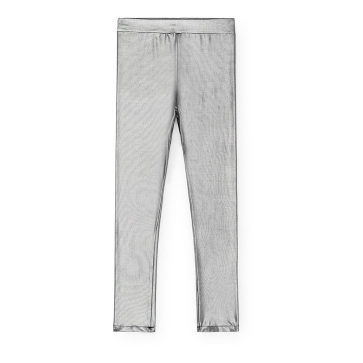 Futuristic Leggings Silver- Product image n°0