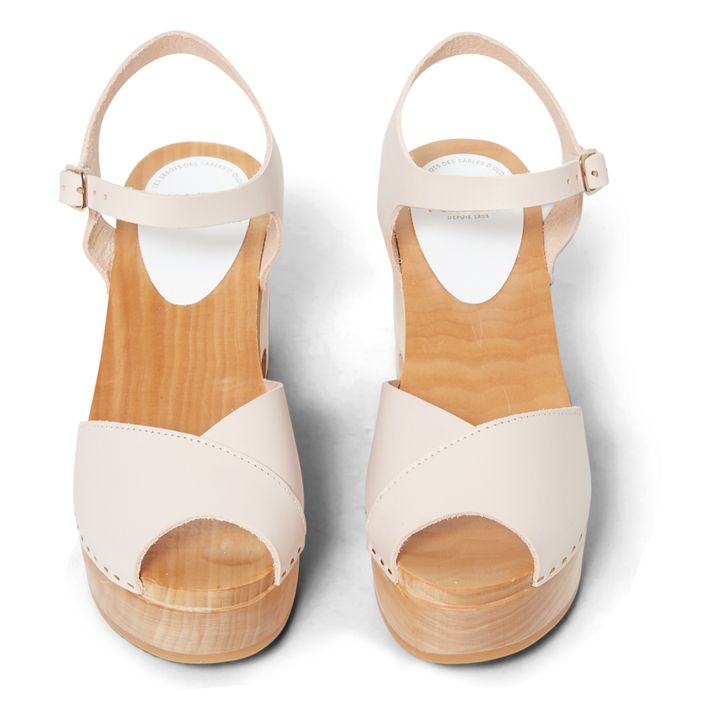 Zuecos Yazz | Blanco Roto- Imagen del producto n°3