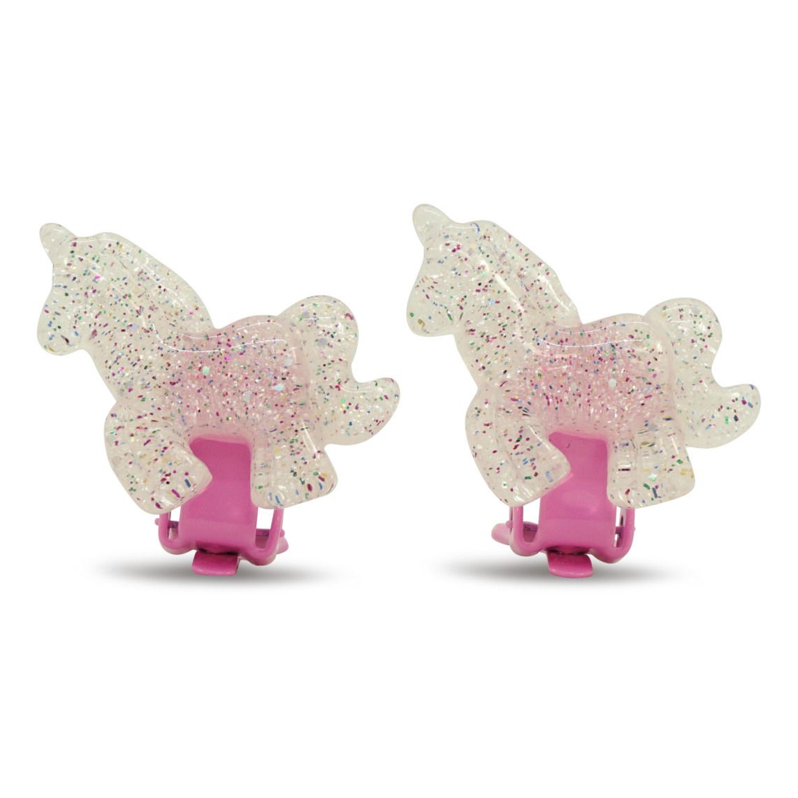 Boucles d'Oreilles Licorne | Blanc- Image produit n°0